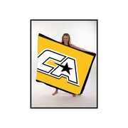Champion All-Stars Large Throw Blanket in Yellow