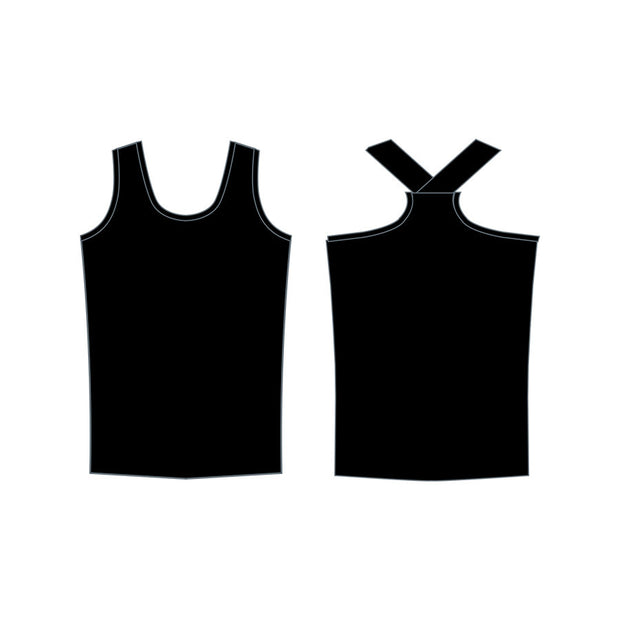 EPOCH Fitted Tank with Cross Back Straps