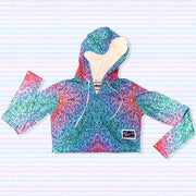 Women's Cool Vibes Crop Hoodie Tee