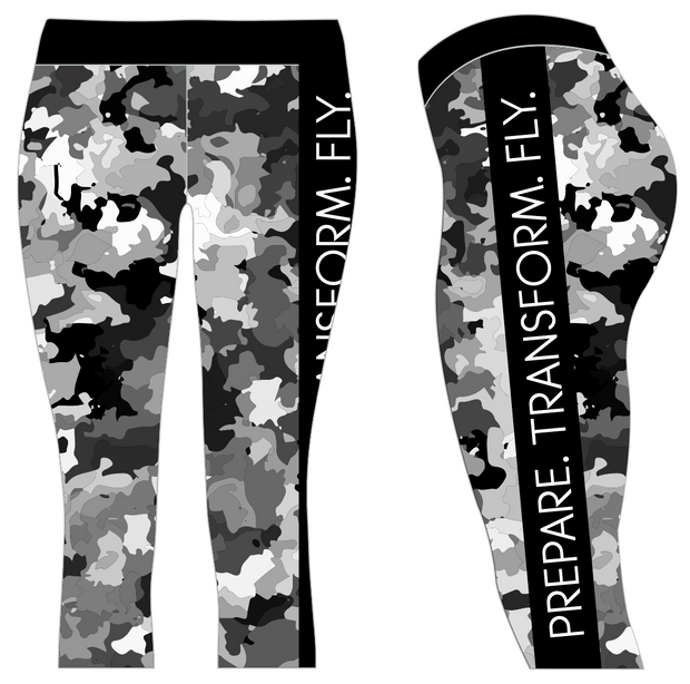 Be Amazing - Camo London Capris