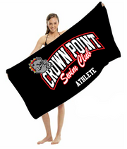 Crown Point Swim Club - Shammy Beach Towel