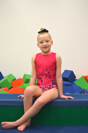 Sweet & Sassy Pink Love - Practice Leotard