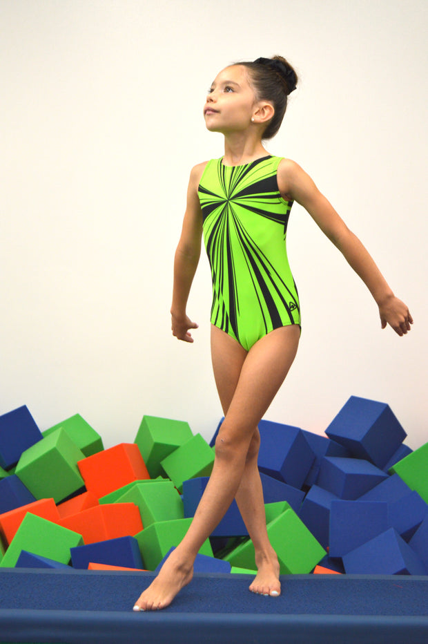 NEON Starburst - Practice Leotard