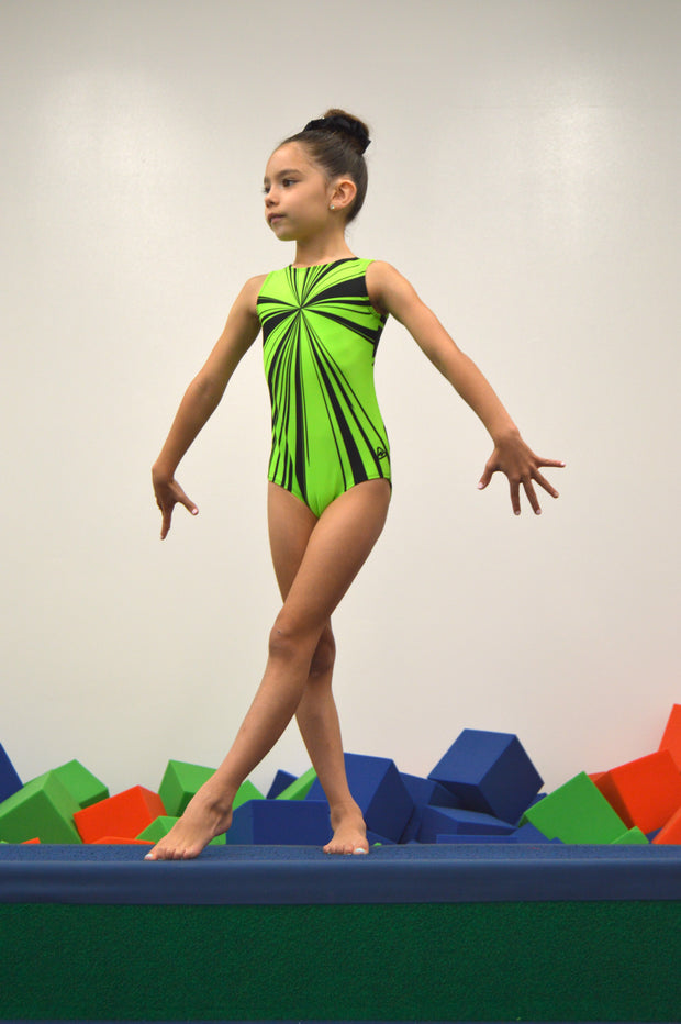 NEON Starburst - Practice Leotard