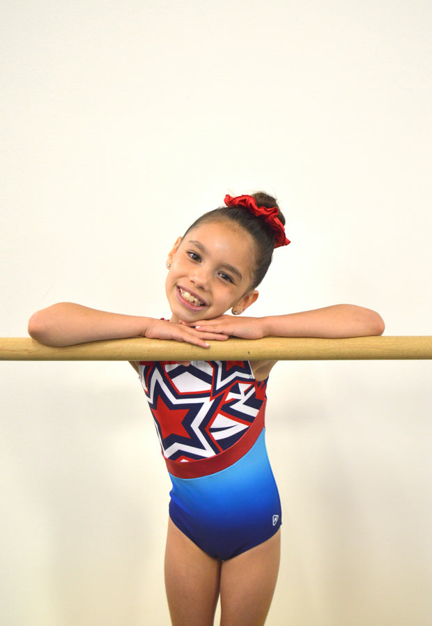 Olympic Stars & Sky - Practice Leotard
