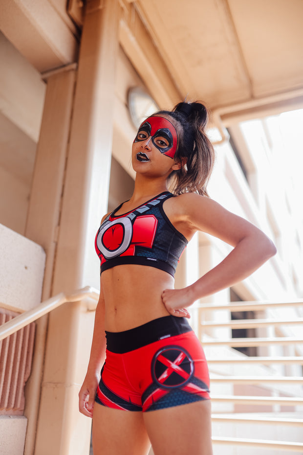RED NINJA - Fierce Active Shorts