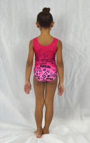 Sweet & Sassy Pink Love - Practice Leotard