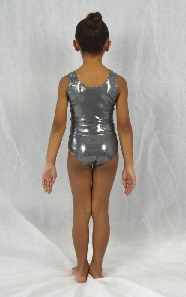 Mystic Silver - Practice Leotard