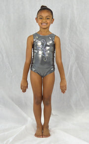Mystic Silver - Practice Leotard