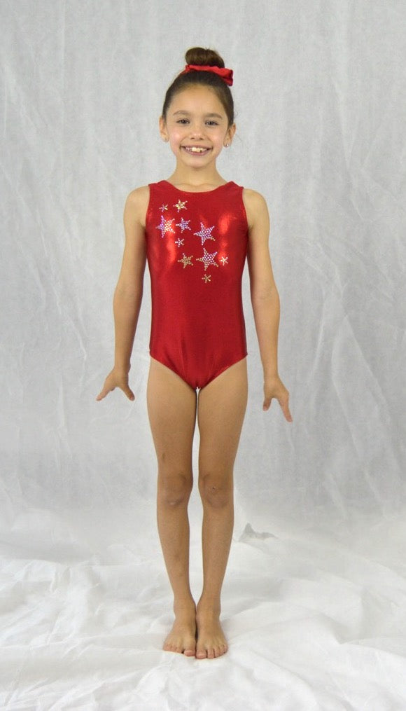 Mystic Red - Practice Leotard