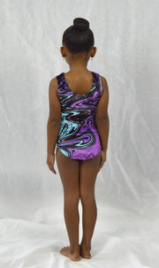 Velvet Psychedelic Craze - Practice Leotard