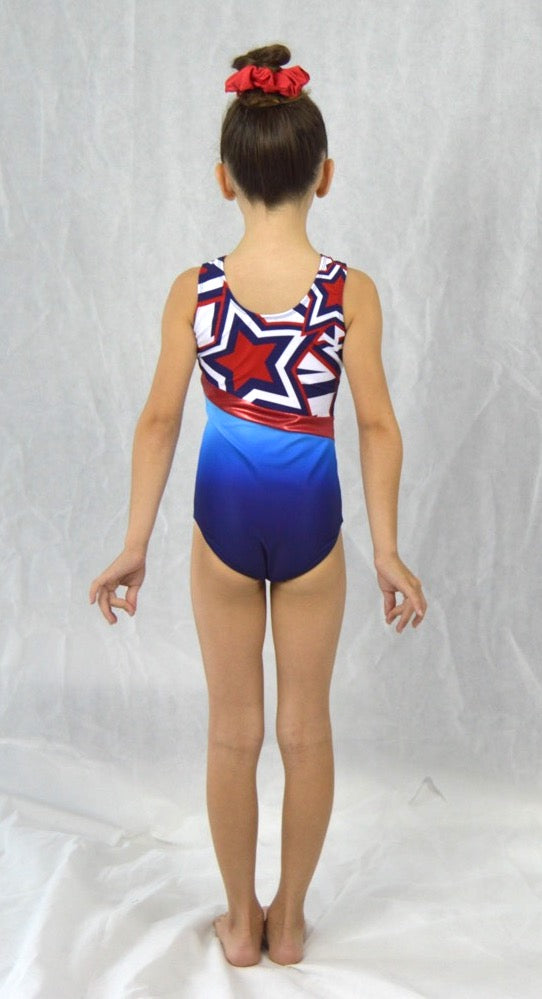 Olympic Stars & Sky - Practice Leotard