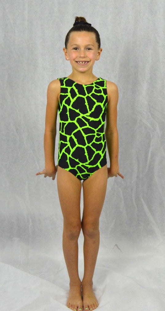 NEON Giraffe - Practice Leotard