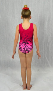 Sweet & Sassy Pink Love - Practice Leotard