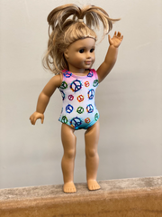 American Girl Doll Practice Leotard