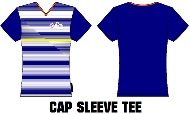 GiGis Playhouse - Cap Sleeve Tee