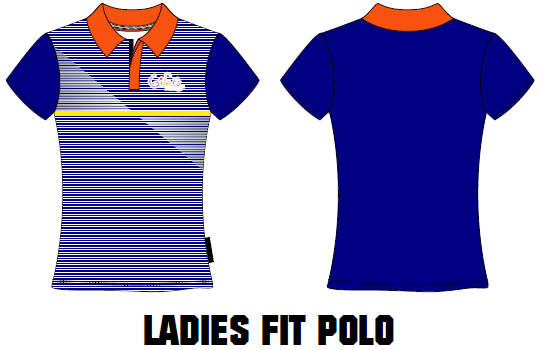 GiGis Playhouse - Women's Zip Polo