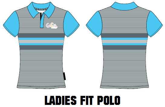 GiGis Playhouse - Women's Zip Polo