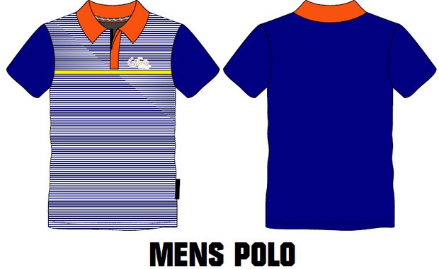 GiGis Playhouse - Men's Zip Polo
