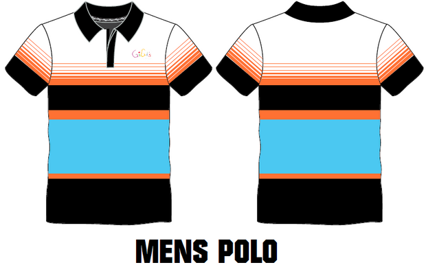 GiGis Playhouse - Men's Zip Polo