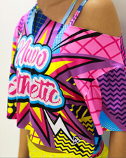 Totally Awesome Flash Crop Tee