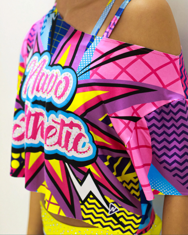 Totally Awesome Flash Crop Tee