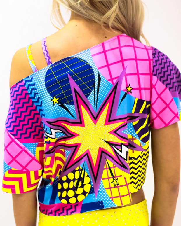 Totally Awesome Flash Crop Tee