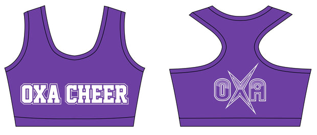 OXA Kourtney Sports Bra in Purple