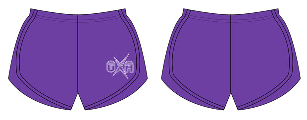 OXA Runner Shorts in Purple