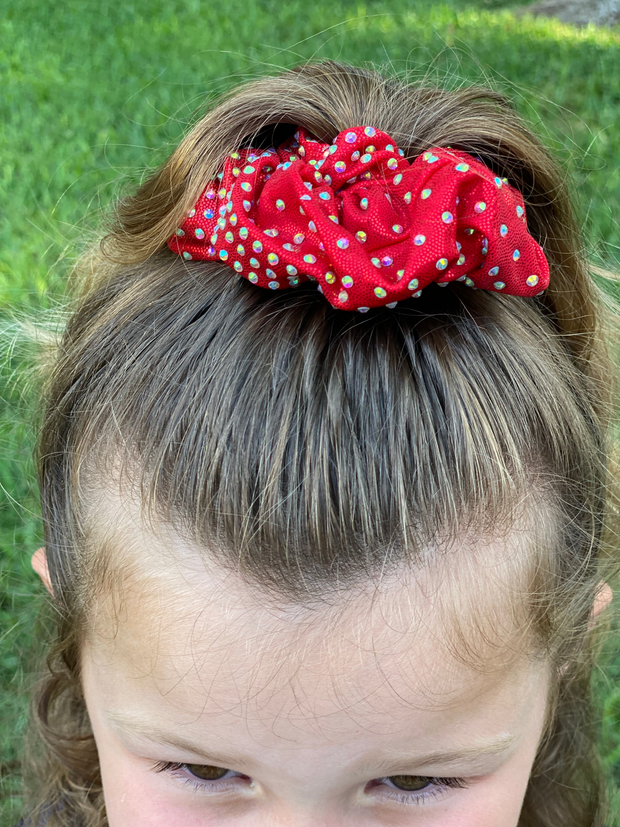 Shimmer Hair Scrunchie