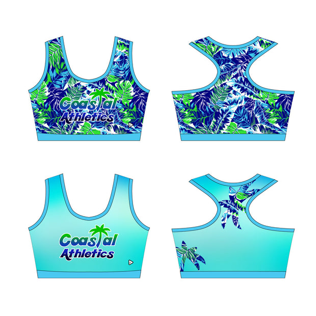 Reversible Coastal Athletics Kourtney Sports Bra