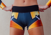 GOLDEN ARMOR - Fierce Active Shorts
