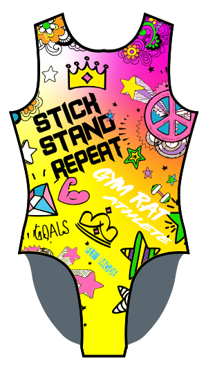 Sweet & Sassy Gym Rat - Practice Leotard