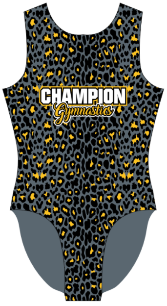 Champion Leopard - Practice Leotard