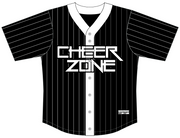 Cheer Zone - Full Button Baseball Jersey