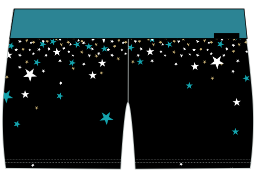 PYCA - Starfall Fierce Active Shorts