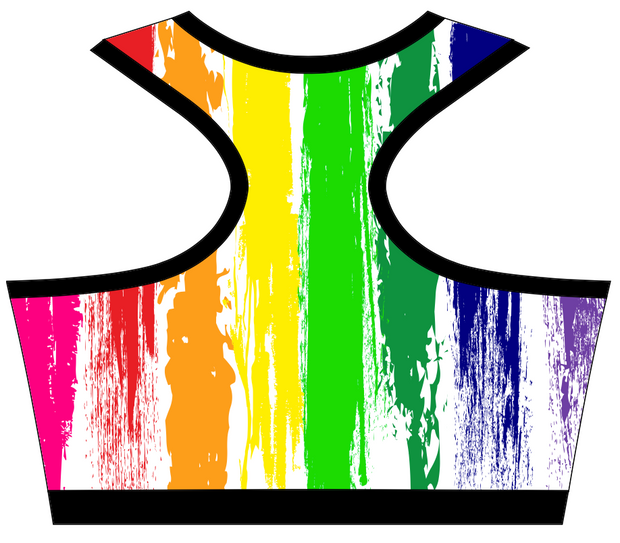 Pride - Rainbow Kourtney Sports Bra