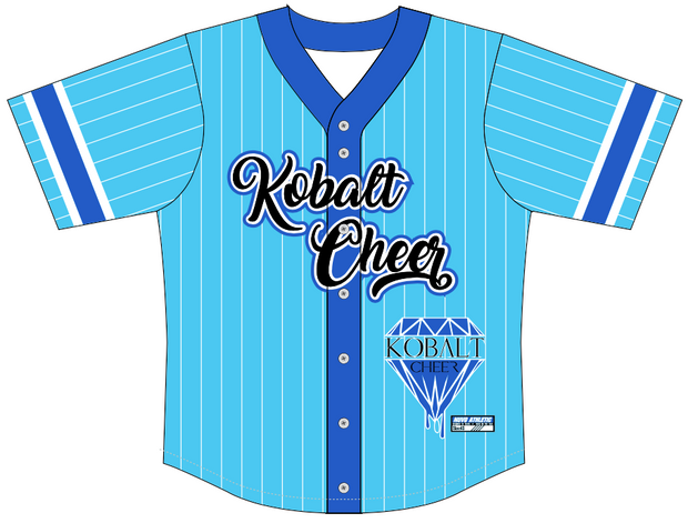 Kobalt - Full Button Baseball Jersey