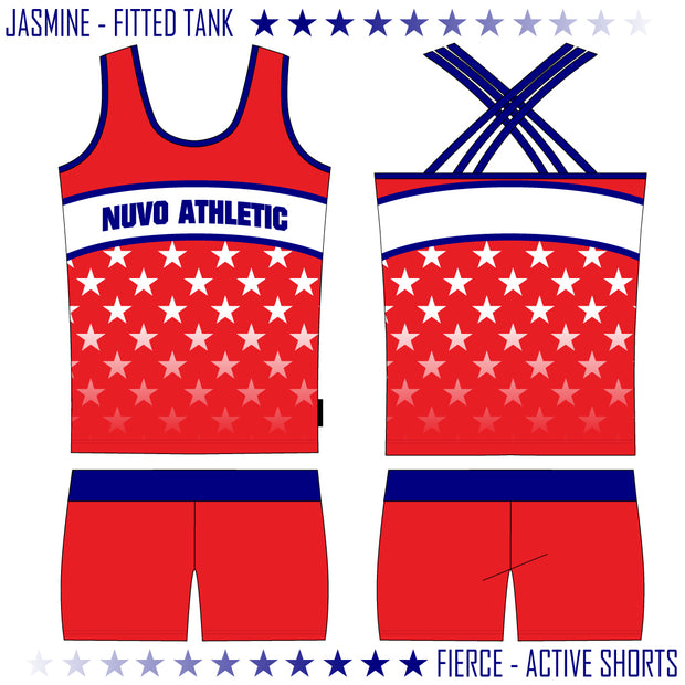 USA Jasmine Fitted Tank