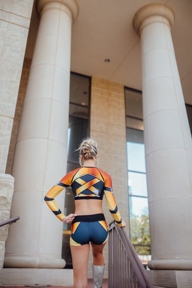 GOLDEN ARMOR - Fierce Active Shorts