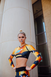 GOLDEN ARMOR - Taylor Crop Top