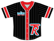 The Ranch Cheer and Tumble - Full Button Baseball Jersey