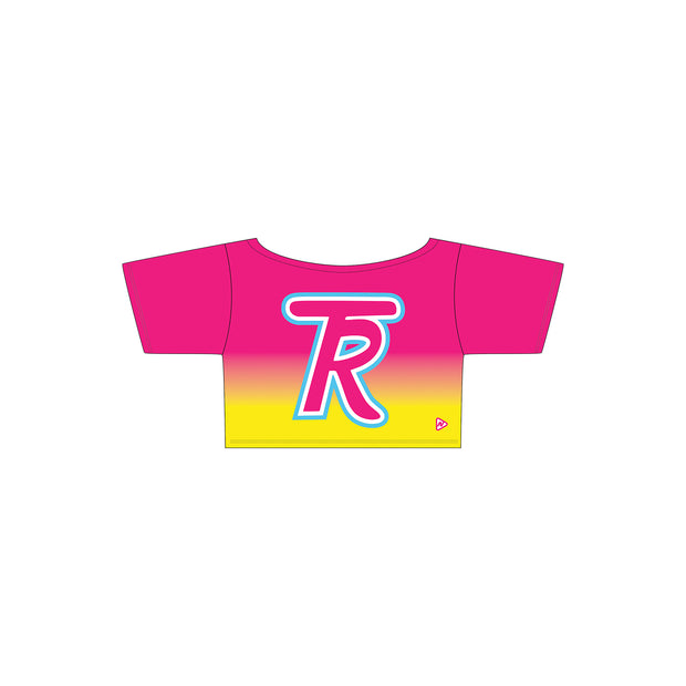The Ranch Cheer and Tumble - Flash Crop Tee