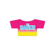 The Ranch Cheer and Tumble - Flash Crop Tee