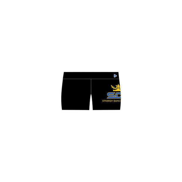 Synergy Dance Academy Active Shorts in Black