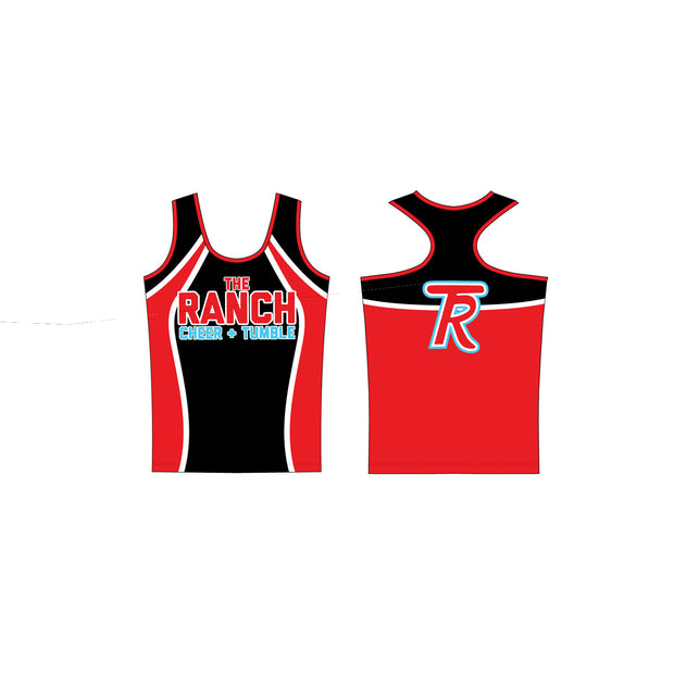 The Ranch Cheer and Dance Sonic Kourtney Fitted Tank