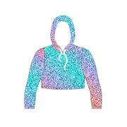 Women's Cool Vibes Crop Hoodie Tee